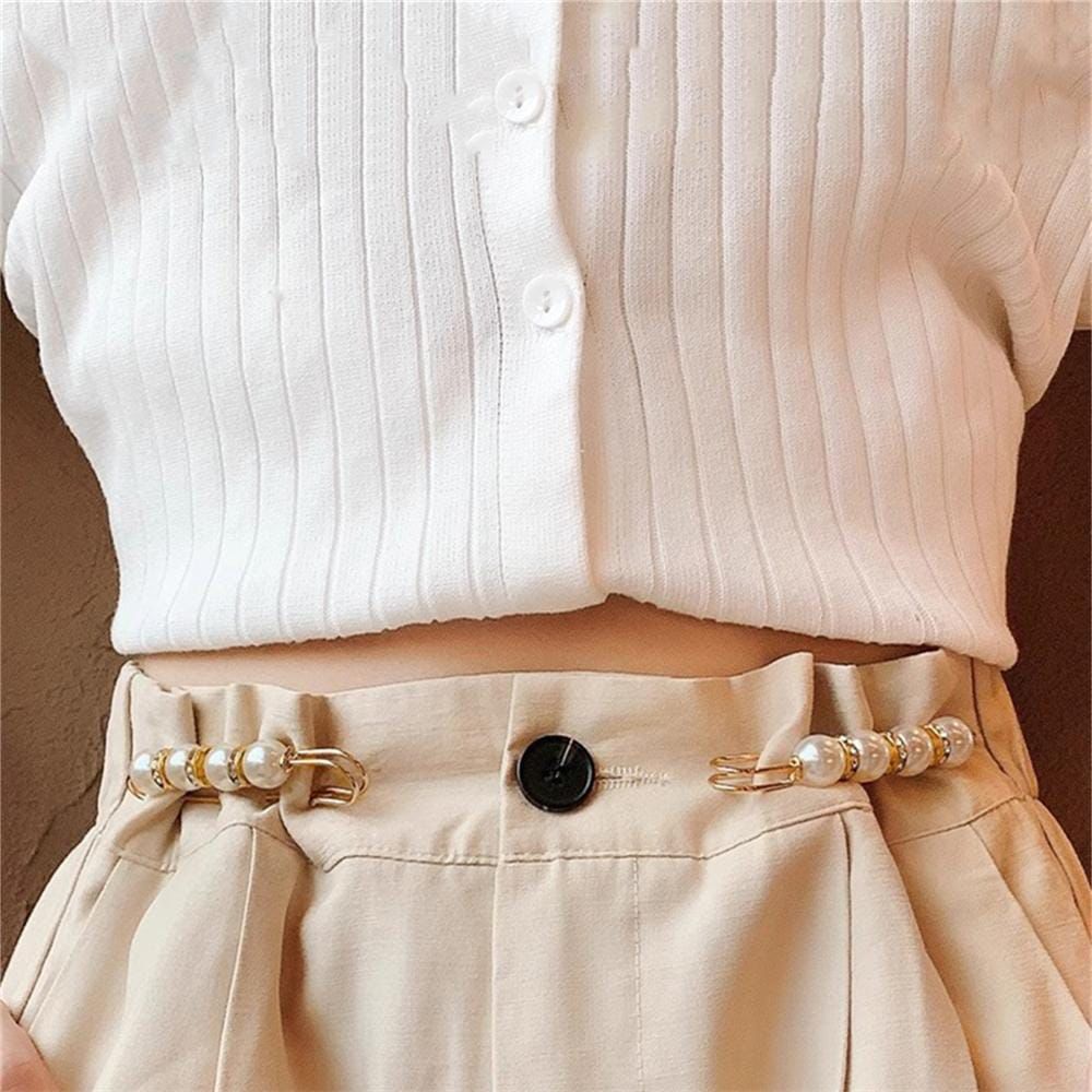 IMPERDIBLE DE PERLAS PARA ROPA - Imagen 4