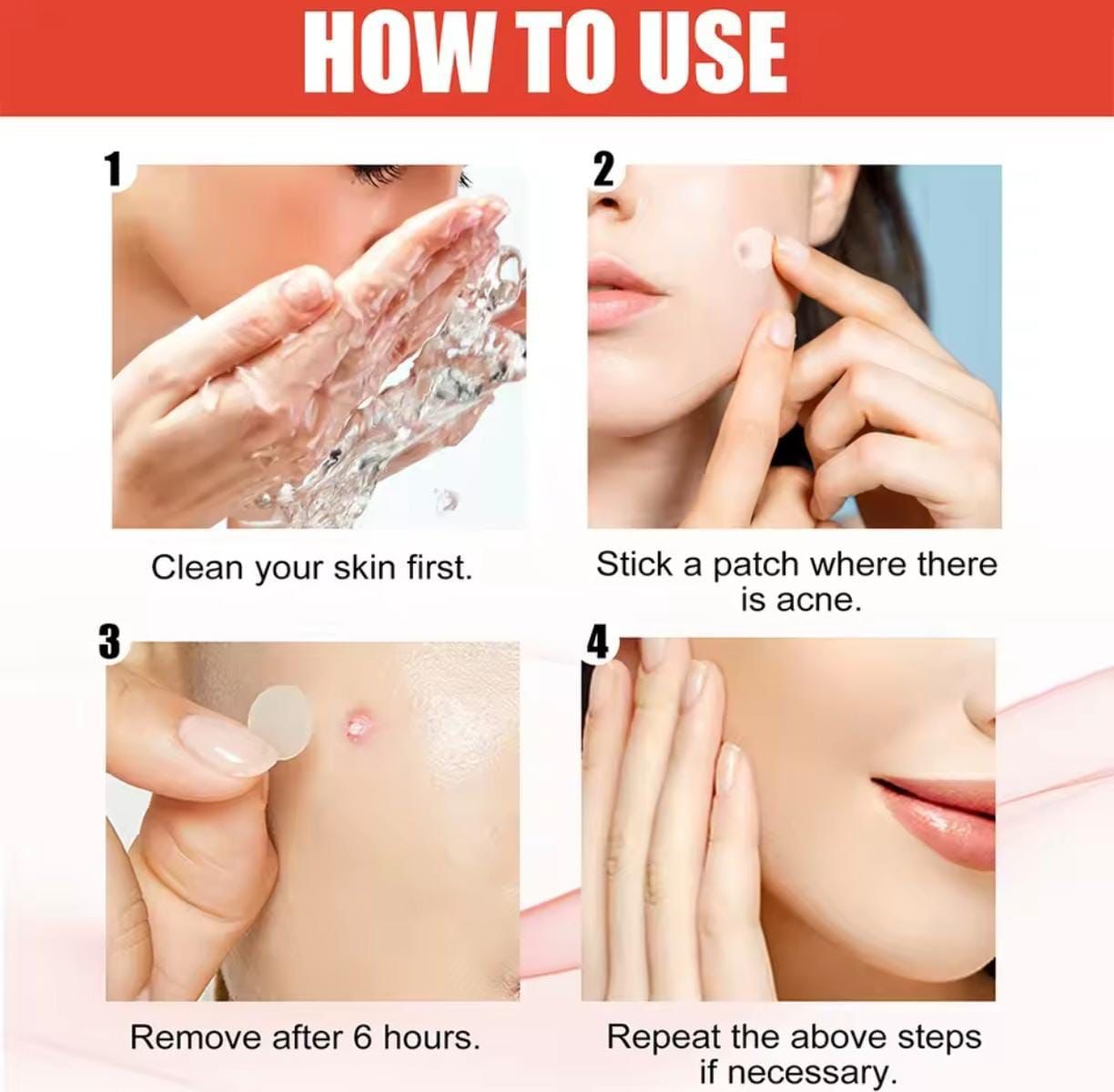PARCHE INVISIBLE PARA EL ACNE DE 24PZA - Imagen 2