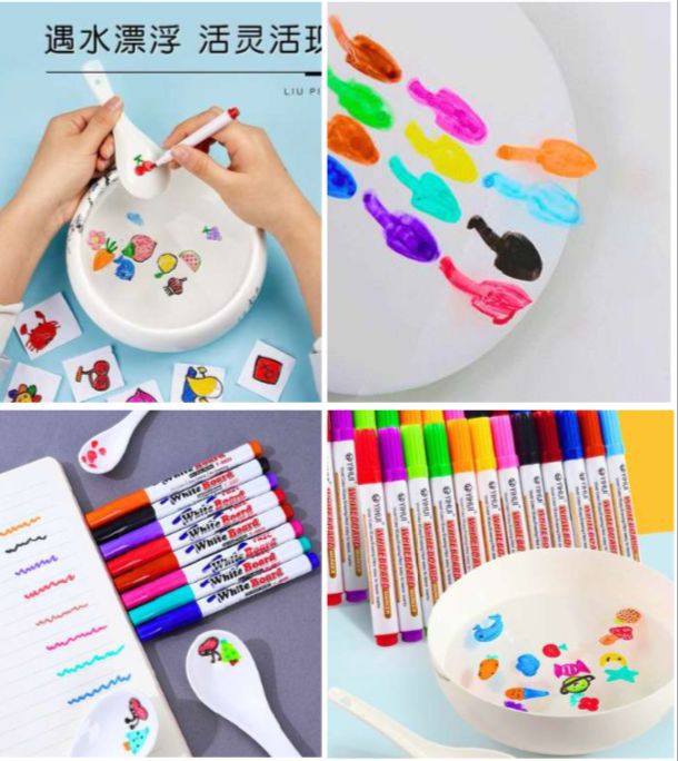 SET DE MARCADORES FLOTANTES